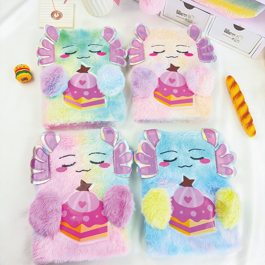 Carnet en peluche A5 Cute Monster Diary Carnet en peluche A5 Cute Monster Diary