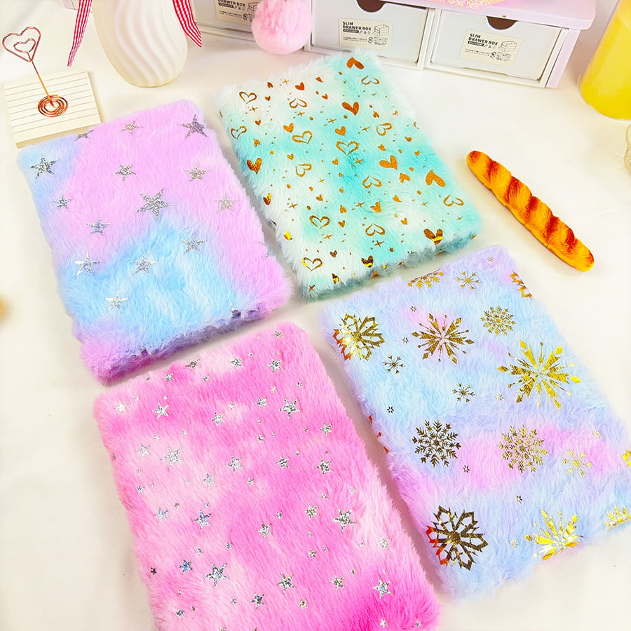 Carnet en peluche A5 Cute Star Diary Carnet en peluche A5 Cute Star Diary