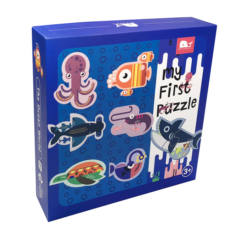 Puzzle de jouet animal de dessin animé 3D pour les enfants