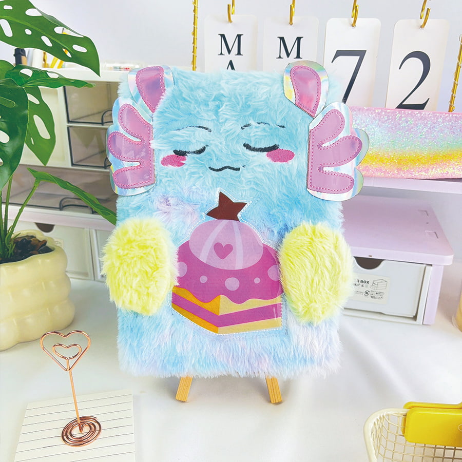 Carnet en peluche A5 Cute Monster Diary Carnet en peluche A5 Cute Monster Diary