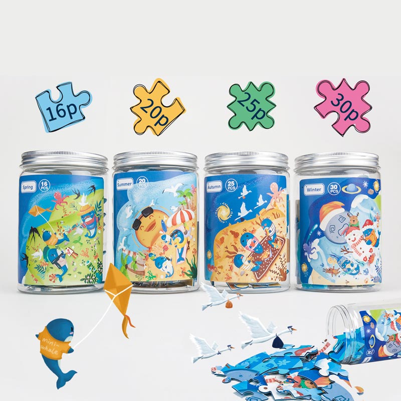 Puzzle en bois pour enfants personnalisé