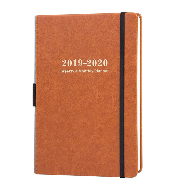 Carnet de notes en cuir Agenda personnalisé 2021